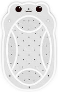 Bathtub Mat Non Slip Kids, Toddler Bath Mat, 30 * 18 Inch Shower Mats for Inside Shower, Rubber Tub Mat no Chemical Smell, Suction Cups for Secure Grip, Fun Patterns, Easy to Clean, Beige