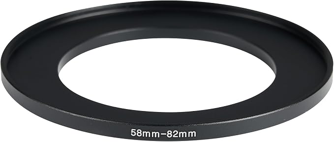 58-82mm Metal Step-Up/Down Ring Adapter Compatible - Image 2