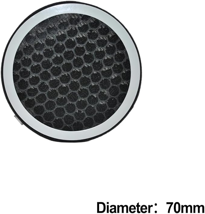 Activated Carbon HEPA Filter for PVC Pipe, Round Duct Filter Screen Removing - Image 9