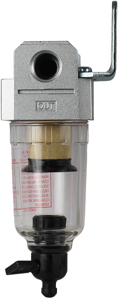 1/4" Mini Particulate filter for compressed air systems air compressor F202N - Image 3