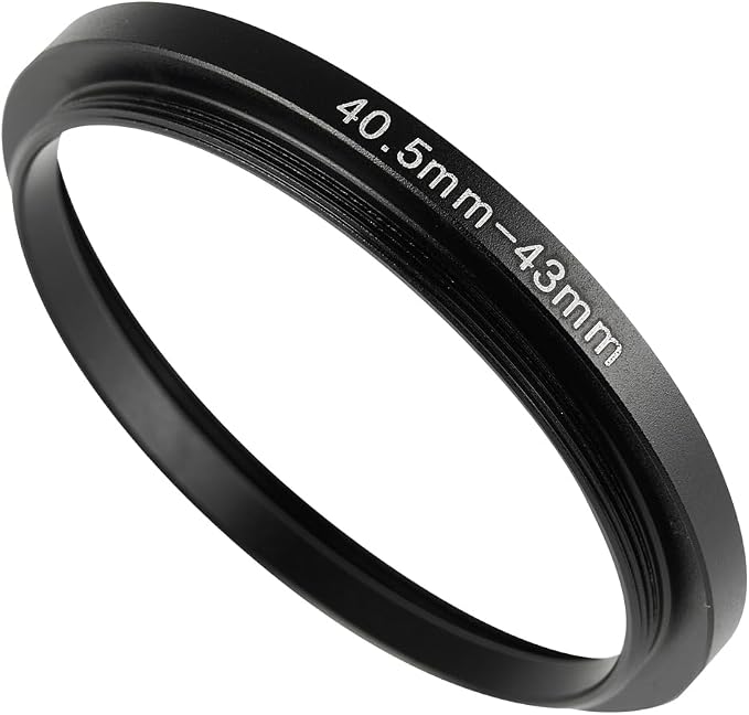 40.5-43mm Metal Step-Up Ring Adapter Compatible by Unknown