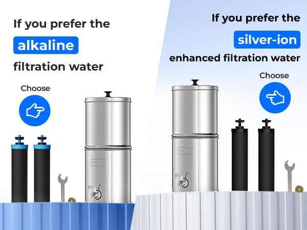 Alkaline Waterdrop Gravity-fed Water Filter System, Increase PH, - Image 5