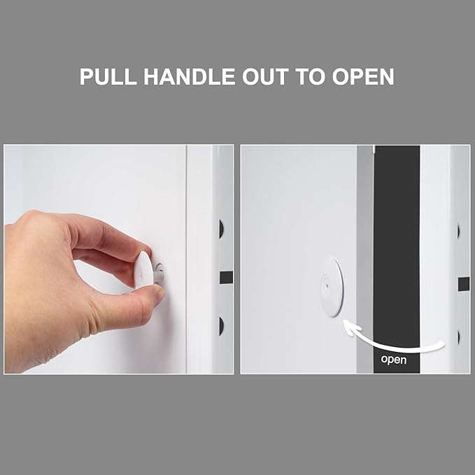 17.5" x 17.5" White Plastic Access Panel. Service Shaft Door Panel. Plumbing, Electricity, Heating, Alarm Wall Access Panel for Drywall. Bathroom Services Access Hole Cover.
