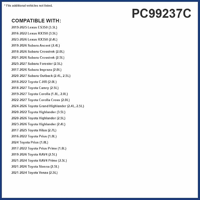 PG PC99237C Activated Charcoal Cabin Air Filter | Fits 2019-2027 Toyota RAV4 - Image 2