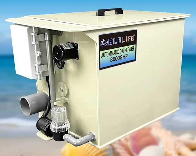 Rotary Drum Filter, Canister Filter, RDF Fully Automatic Water Self-Cleaning by elelife