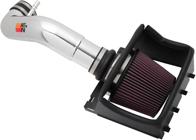 K&N Cold Air Intake System: High-Flow Air Filter, Increase Performance & by KNEngineeringInc