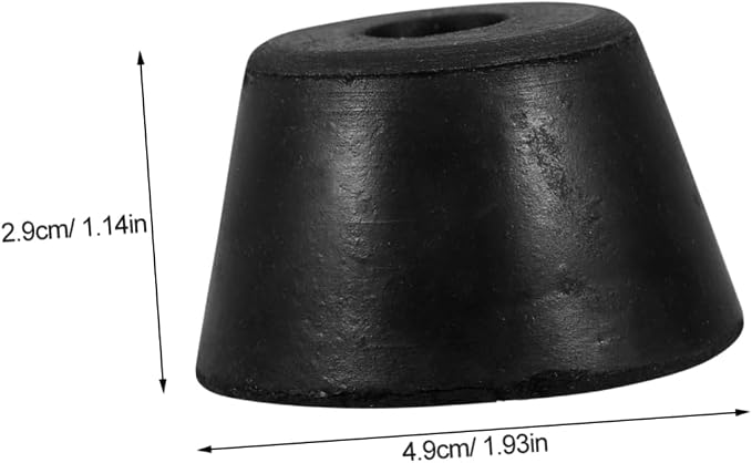 Homoyoyo 30mm High Rubber Feet Pads Anti-Slip Vibration Absorbers - Image 2