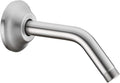 BESTILL Wall Mounted 6 Inch Shower Head Arm, Shower Arm and Flange Included, Brushed Nickel