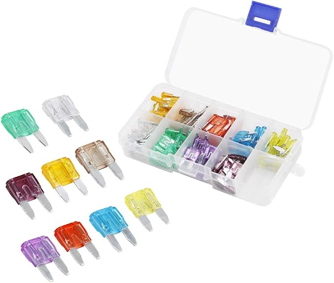 AHL 90PCS Mini Automotive Fuse Kit, Car Fuses Assortment Kit, Mini Blade Fuses - Image 8