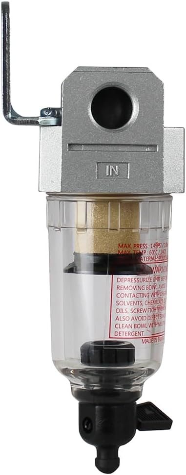1/4" Mini Particulate filter for compressed air systems air compressor F202N - Image 2