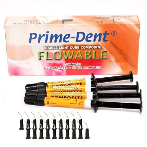 Prime Dental 004-010A2 VLC Visible Light Cure Flowable Composite A2 4/Pk 2 Gm - Image 4