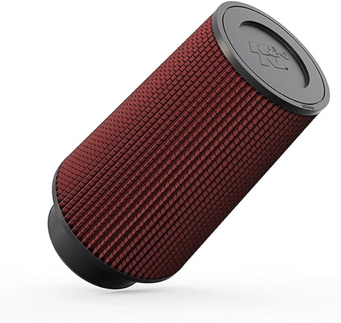 K&N High-Flow Original Lifetime Universal Clamp-On Air Filter: High Performance by KNEngineeringInc