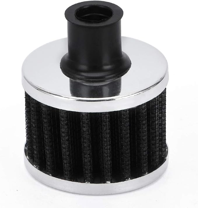 PTNHZ Universal 2 PCS 12mm Auto Cone Mini oil Air Intake Filter Crankcase Vent - Image 3