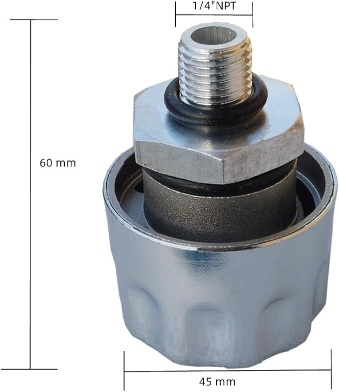 NPT Breather Cap 1/4" - Image 2