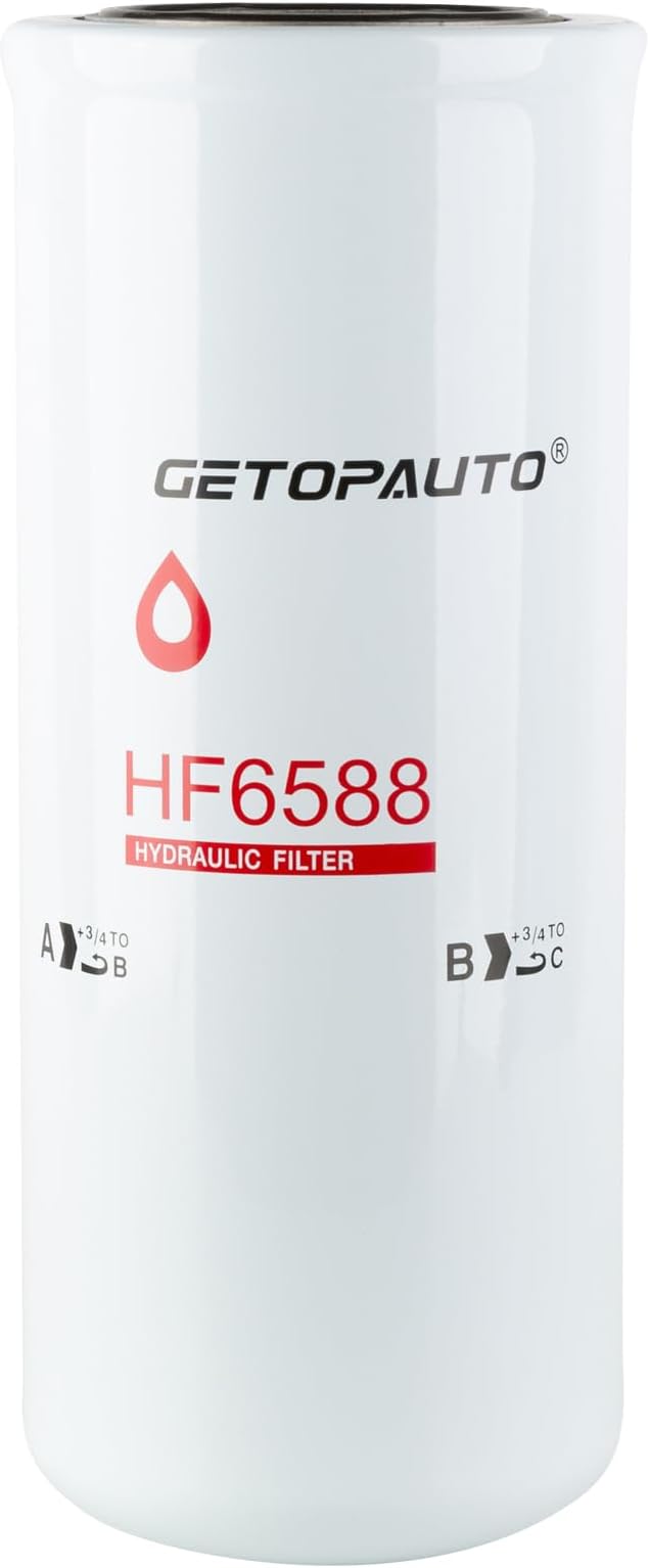 HF6588 Oil Filter fits Fleetguard HF6588 Oil Filter, Caterpillar Industrial by GETOPAUTO
