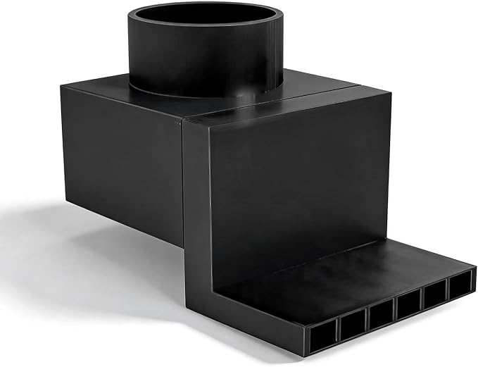 Garage Door Vent Exhaust Adapter by Unknown