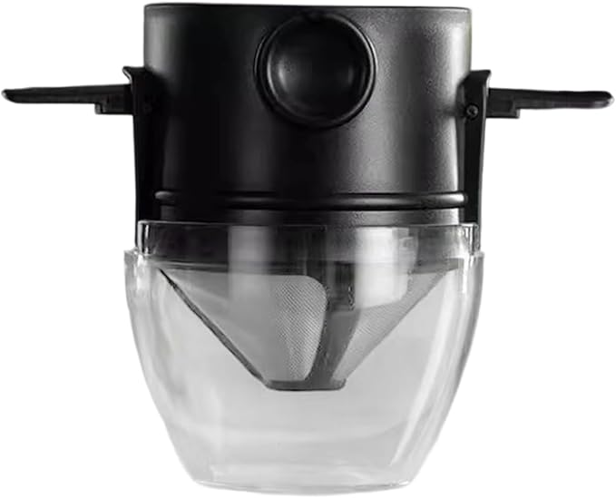 Foldable Travels Coffee Dripper Double Filter Systems Rustproof Stainless Steel - Image 5