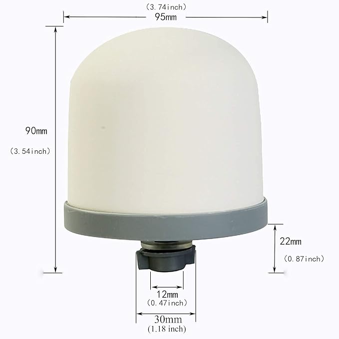 Huining Ceramic Dome Filter, Replacement - Image 2