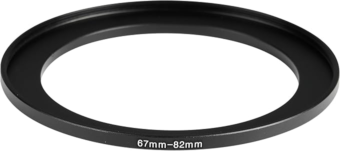 67-82mm Metal Step-Up/Down Ring Adapter Compatible - Image 2