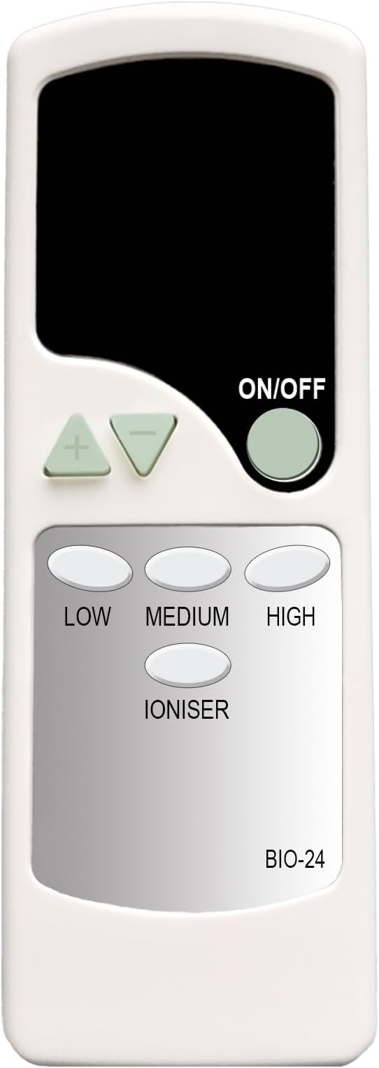Replacement Remote Control for Bionaire Tower Air Purifier BAP1500-U BAP1500 - Image 7