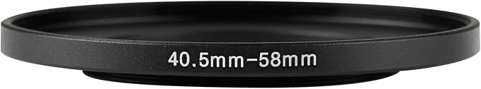 40.5-58mm Metal Step-Up Ring Adapter Compatible - Image 2