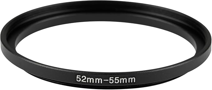 52-55mm Metal Step-Up/Down Ring Adapter Compatible - Image 3