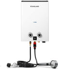 GASLAND Goshower G10 2.64GPM Outdoor Propane Tankless Water Heater, Ultra Slim PortableCamping Propane Shower for Off Grid, 68,000 BTU