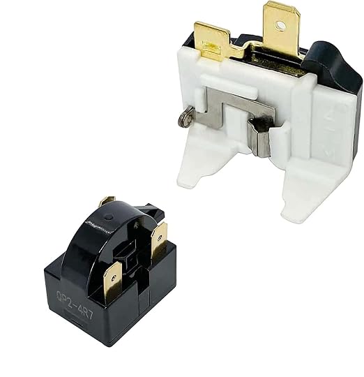 QP2-4R7 4.7 Ohm 3-Pin PTC Starter/Start Relay and Overload Kit Compatible by YOIASHGH