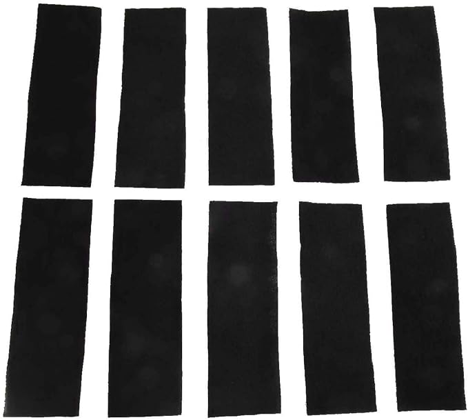 10PCS Activated Carbon Ventilation Filter Pads 4"x12" by Unknown