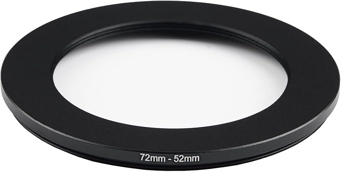 72mm Lens to 52mm Camera Lens Adapter 72mm to 52mm Step Down Ring Adapter Ring - Image 2