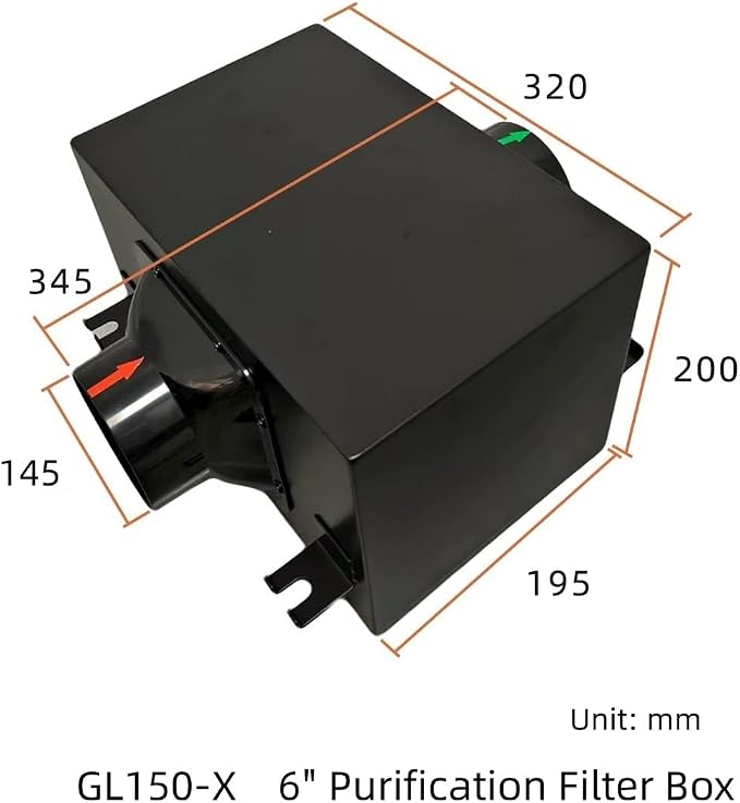 6 in Filter Box for Fresh Air Ventilation System - Image 4