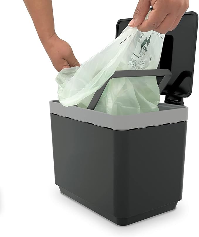 Glad Compost Bin for Kitchen, 1.5 Gallon | Plastic Container - Image 4