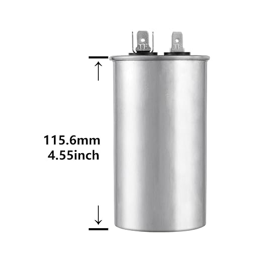 BOJACK 60 uF ±5% 60 MFD 370/450 V CBB65 Round Run Start Capacitor - Image 3