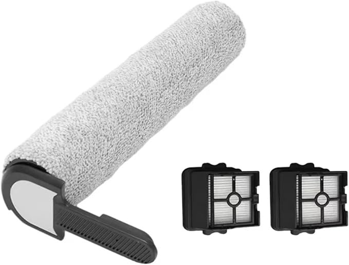 Wet Dry Vacuum Cleaner Roller Brush HEPA Filter Replacement Kit Compatible by Unknown