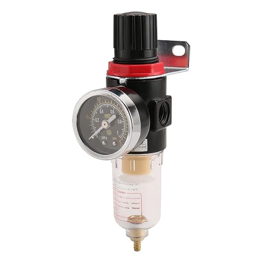 Baomain Pneumatic Filter Regulator AFR-2000 1/8"PT Air Treatment Unit w by Baomain