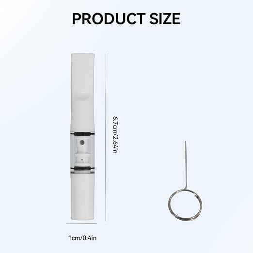 Cigarette Filters Pure White Set 10pcs Cigarette Holder Reusable Clean Tar - Image 2