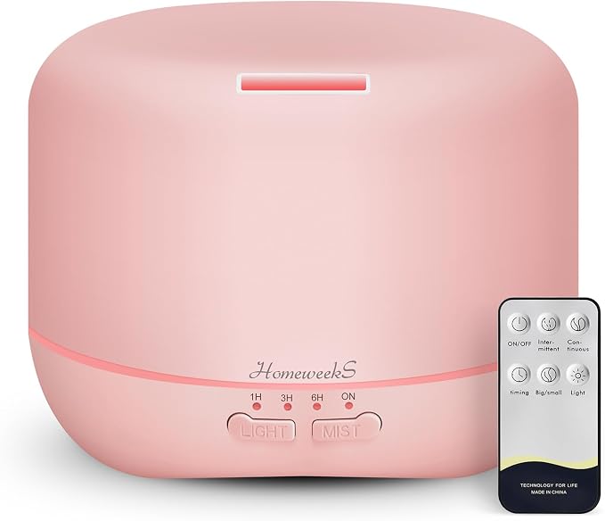 Aromatherapy Essential Oil Diffuser by Homeweeks