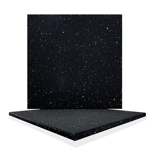 Goodhoily 2 Pack Heavy Duty Anti Vibration Pad Sound Absorbing Mat 19.7 x 19.7 by Goodhoily