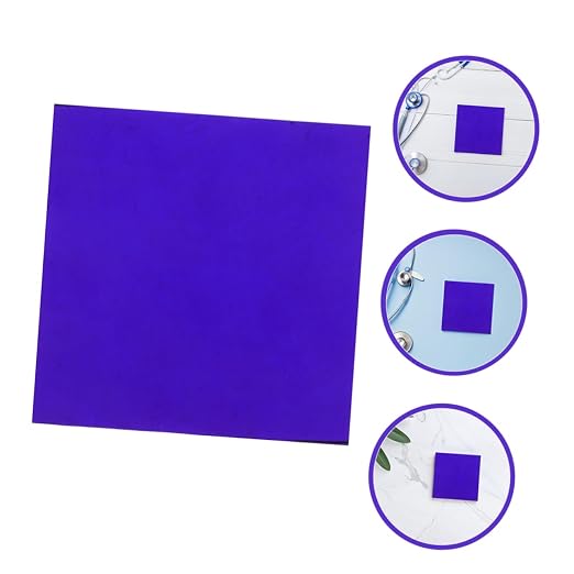 Zerodeko Cobalt Glass Sheet Experiment Device Chemistry Filter Glass Plate - Image 9