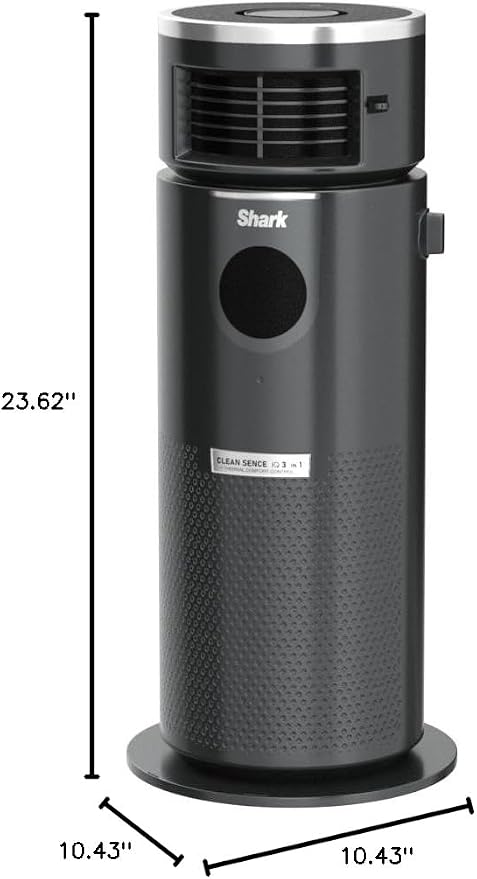 Shark HC451 3-in-1 Clean Sense Air Purifier, Heater & Fan, HEPA Filter - Image 16