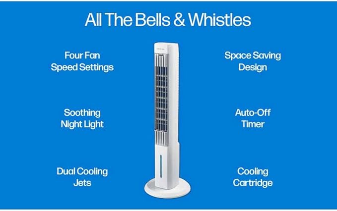 Arctic Air Tower+ Indoor Evaporative Cooler - Image 6