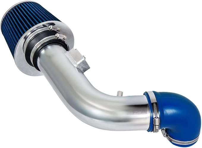 Rtunes Racing Short Ram Air Intake Kit + Filter Combo BLUE Compatible by RtunesRacing