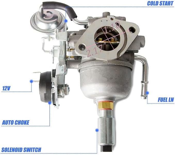 541-0765 Carburetor for Cummins Onan Marquis Gold RV QG 5500 7000 Generator - Image 4