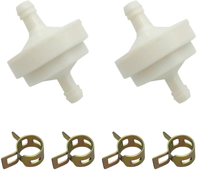 Strongthium Lawn Mower 1/4 Inch ID Inline Gas Fuel Filter Replacement by Strongthium