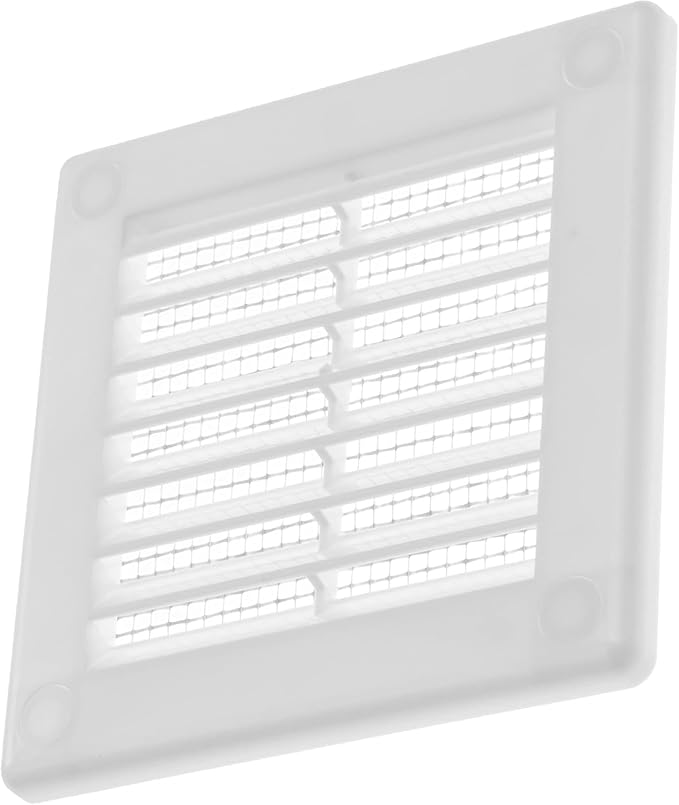 Vent Systems 3" x 3" White Plastic Soffit Vent Cover - Image 8