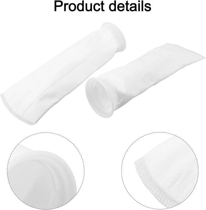 Filter Bag PP Non-Woven for Treatment, 25µm 50µm 100µm 150µm, Reusable Thermal - Image 3