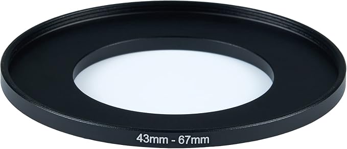 43mm to 67mm Step-Up Ring Filter Adapter - Image 2