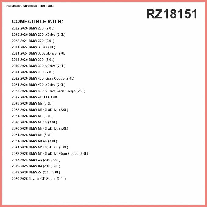 Febreze Odor Control Cabin Air Filter by PUREFLOW RZ18151 Fits 2018-2024 BMW X3 - Image 2