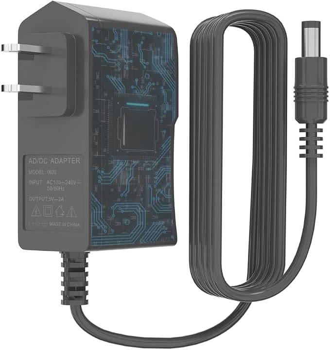 5V 2A Power Supply Adapter 5V 2A Power Supply 100V-240V AC Power Adapter Wall by ZYHKJYL