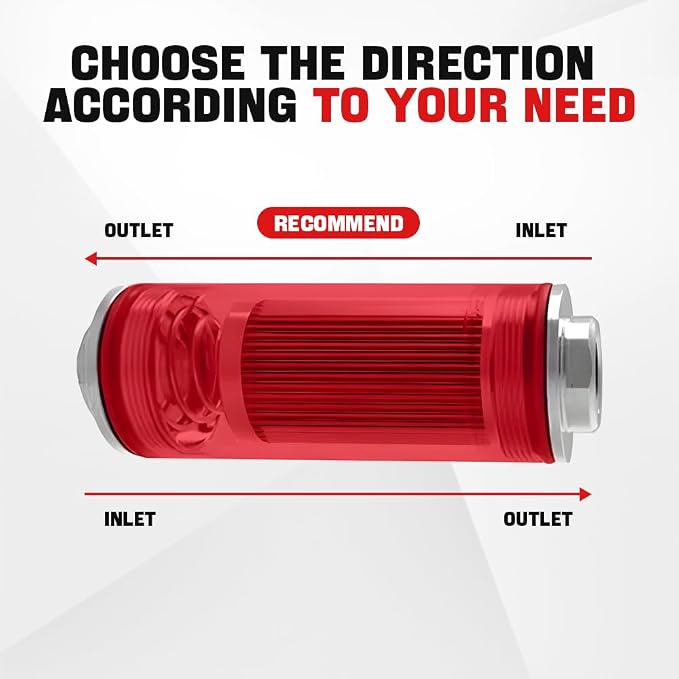 BARTOO 100 Micron Inline Fuel Filter - Image 4